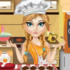 بازی Anna Cooking Chocolate Cupcake آنا کاپ کیک شکلاتی