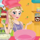 بازی Elsa Cooking Ice Cream آشپزی السا و درست کردن بستنی