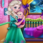 بازی Elsa Mommy Room Deco دکورایسون مامان السا برای بچه