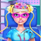 بازی Super Barbie Brain Doctor دکتر متخصص جراح مغر باربی