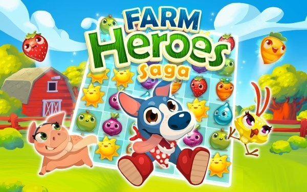 بازی اندروید Farm Heroes Saga