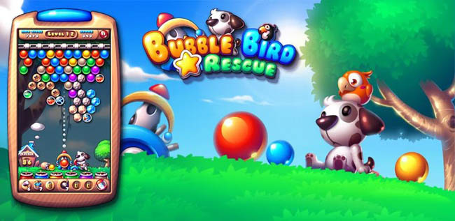 بازی اندروید Bubble Bird Rescue