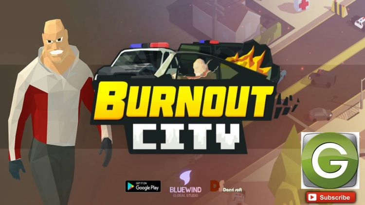 بازی اندروید Burnout City