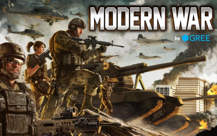 بازی اندروید Modern War by GREE