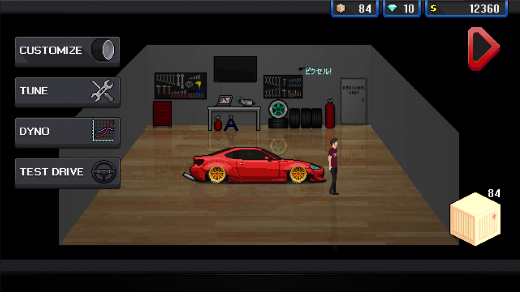 بازی اندروید Pixel Car Racer