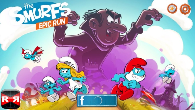 بازی اندروید Smurfs Epic Run