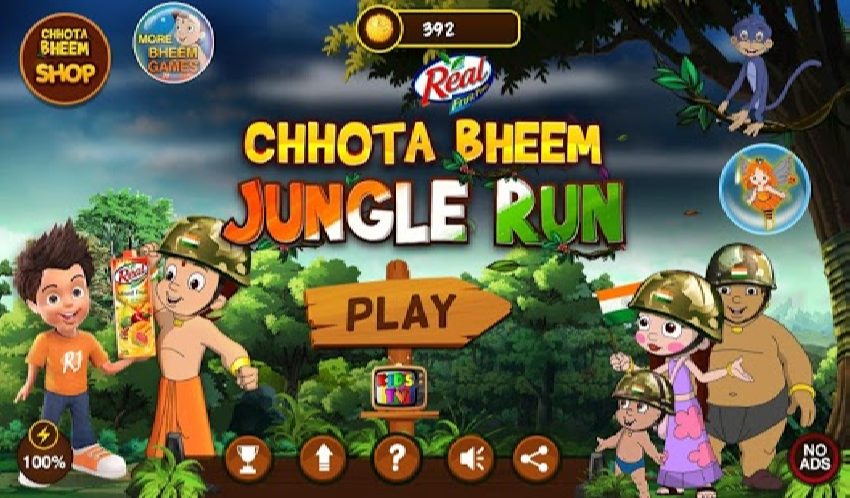 بازی اندروید Chhota Bheem Jungle Run 