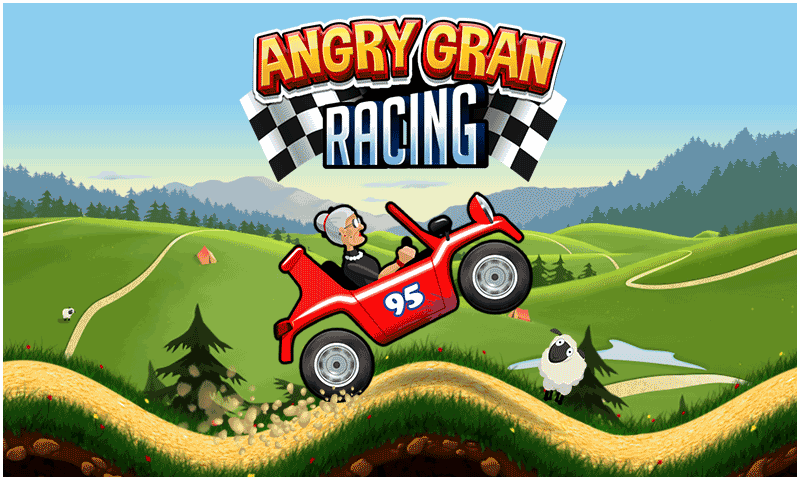 بازی اندروید Angry Gran Racing