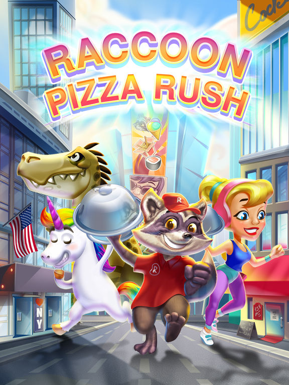 Raccoon Pizza Rush