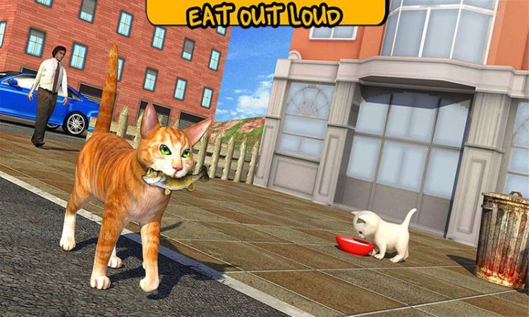 بازی اندروید Street Cat Sim 2016
