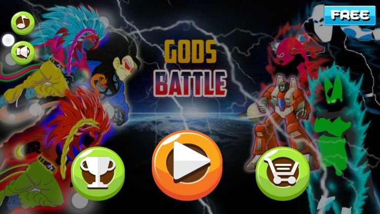 بازی اندروید Battle of Gods Fighter