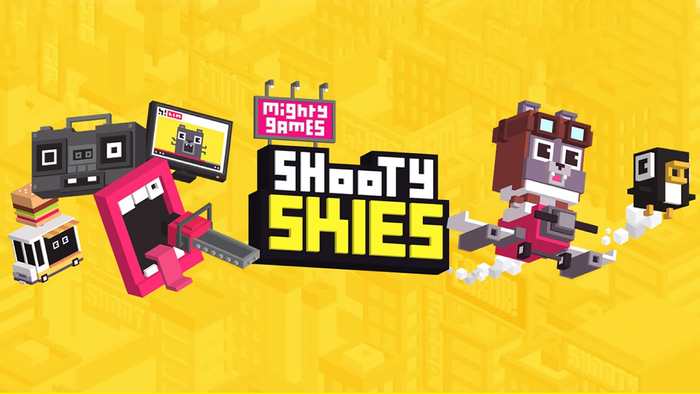 Shooty Skies – Arcade Flyer