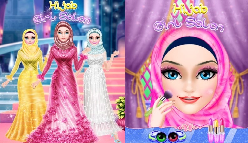 Hijab Girl Salon