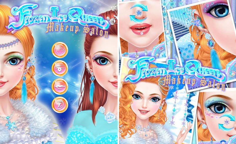frozen-ice-queen-makeup-salon