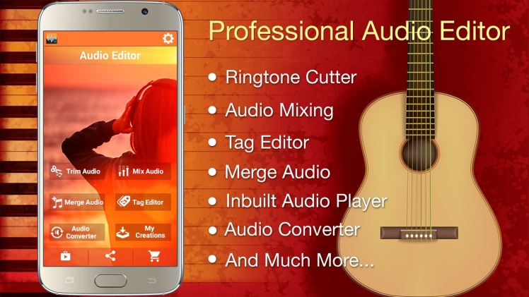 نرم افزار اندروید Audio MP3 Cutter Mix Converter PRO 1.42 – برنامه ویرایش حرفه ای آهنگ