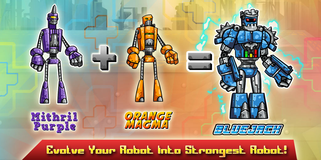 بازی Robot Evolved : Clash Mobile