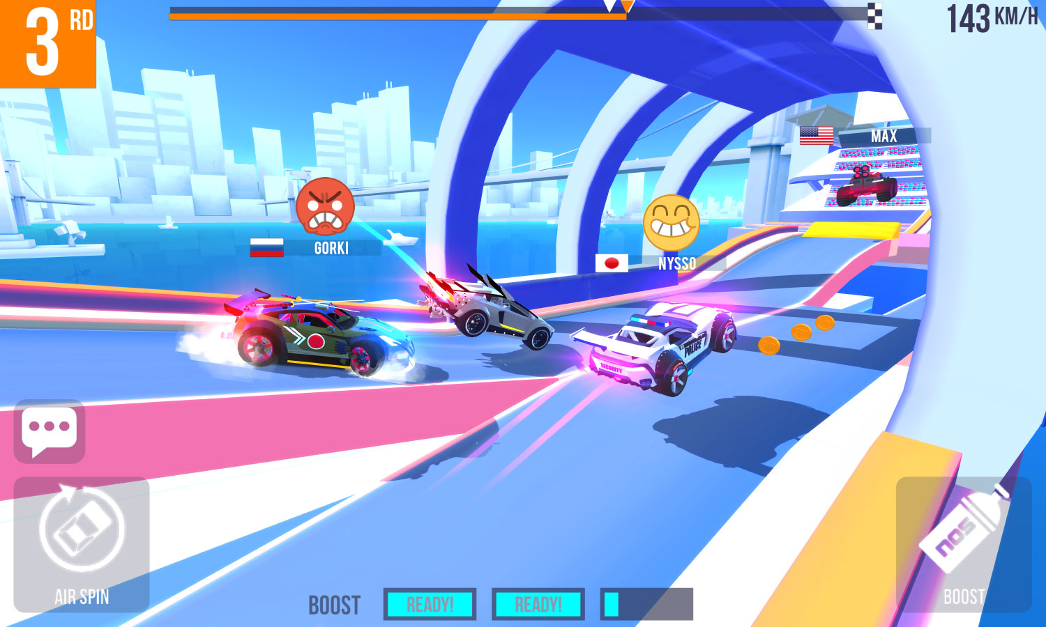 بازی SUP Multiplayer Racing